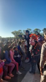 El Frente de Todos festejó el Mes de la Niñez en el Calle Poí