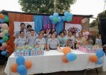 Más de un centenar de niños festejaron su día en barrio Estacion 