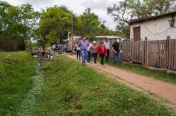 José ?Pitin? Aragón en barrios correntinos: ?Queremos igualdad para todos y afianzar la esperanza?