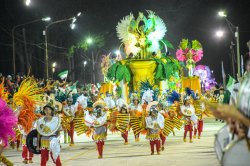 Paso de los Libres, Mercedes, Esquina y Santa Lucía viven a pleno multitudinarios desfiles de carnaval 