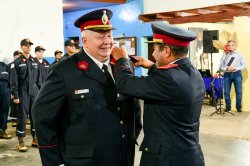 Se atragantó, no podía respirar y bomberos de Saladas le salvaron la vida