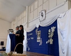 El SUM de la Escuela Normal lleva el nombre de "Rosa Pabla Fonteina de Díaz"