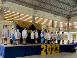 Emotivo acto de colación en la Escuela Primaria “Próspero y Carmelo Bovino”