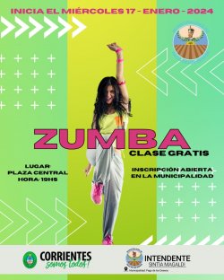 Pago de los Deseos en Movimiento: Clases Gratuitas de Zumba a partir del 17 de enero