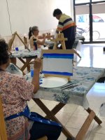 Éxito en Saladas: Seminario de Pintura Impartido por José 