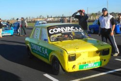 Luís Escobar se quedó con el primer lugar en la Monomarca Fiat 128