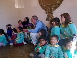 Niños del Jardín Clarac visitaron el municipio