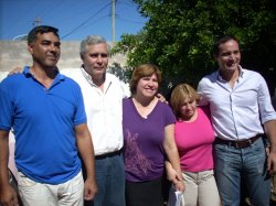 Fabián Ríos y Camau en el Barrio Quintana