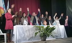 Confiados en un triunfo el 13-S: Juntos por Saladas exhibió sus candidatos