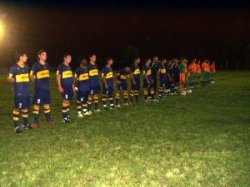 Boca goleó en Saladas, en una noche memorable para el fútbol de la ciudad