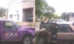 Accidente automovilístico en Cuatro Bocas