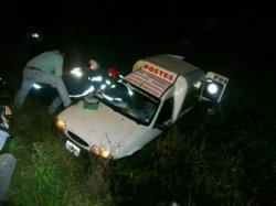 Espectacular choque automovilístico en Cuatro Bocas termina solo con heridos
