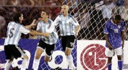 Cuando descubrió la clave, Argentina goleó
