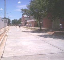 El Municipio cierra el año con una cuadra más de pavimento