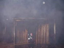 Se incendio una vivienda en la primera Sección Lomas