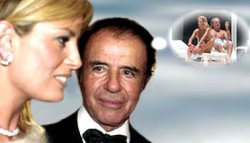 Menem confirmó que se separó de Bolocco