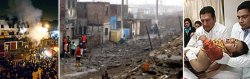 437 muertos tras un sismo en Perú
