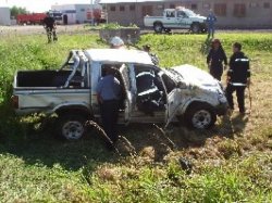 Accidente en Cuatro Bocas, deja joven herido