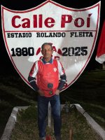 45 años de pasión: Calle Poí bautizó su estadio como Rolando Fleita