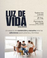 ?Luz de Vida?: la parroquia San José abre un espacio de escucha y contención frente a las adicciones