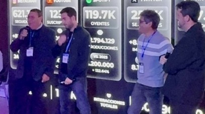 Juan Ramón Sotelo participó de una exclusiva cena organizada por La Fábrica del Podcast