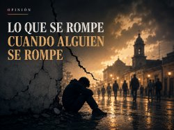 Lo que se rompe cuando alguien se rompe